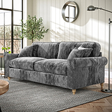 Archie 4 Seat Sofa Charcoal from Roseland Furniture