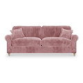 Archie Blush 4 Seater Sofa from Roseland Furniture
