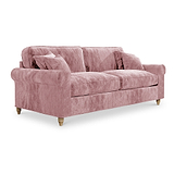 Archie 4 Seat Sofa Blush from Roseland Furniture