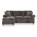 Archie Chaise Sofa LH Espresso from Roseland Furniture