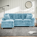 Archie Chaise Sofa LH Lagoon from Roseland Furniture