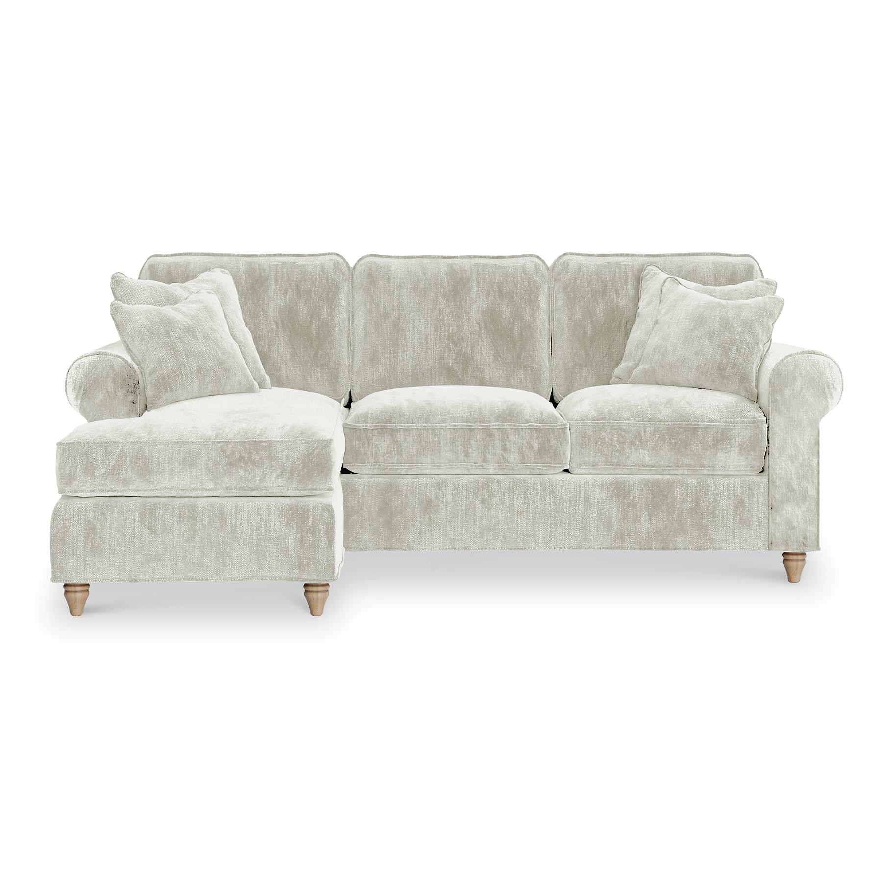 Archie Mink LH Chaise Sofa from Roseland Furniture