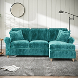 Archie Chaise Sofa RH Emerald from Roseland Furniture