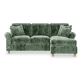 Archie Moss Green RH Chaise Sofa from Roseland Furniture