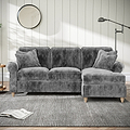 Archie Chaise Sofa RH Charcoal from Roseland Furniture