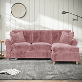 Archie Chaise Sofa RH Blush from Roseland Furniture