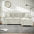 Archie Chaise Sofa RH Mink from Roseland Furniture