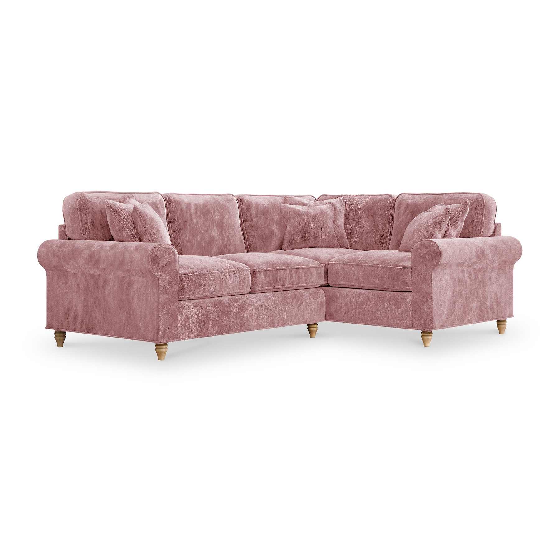 Archie Blush RH Corner Sofa from Roseland Furniture