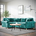 Archie Corner Sofa LH Emerald from Roseland Furniture