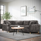 Archie Corner Sofa LH Espresso from Roseland Furniture