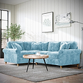Archie Corner Sofa LH Lagoon from Roseland Furniture