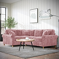 Archie Corner Sofa LH Blush from Roseland Furniture