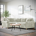 Archie Corner Sofa LH Mink from Roseland Furniture