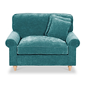 Archie Snuggle Chair Emerald from Roseland Furniture