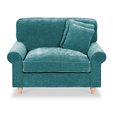 Archie Snuggle Chair Emerald from Roseland Furniture