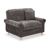 Archie Snuggle Chair Espresso from Roseland Furniture