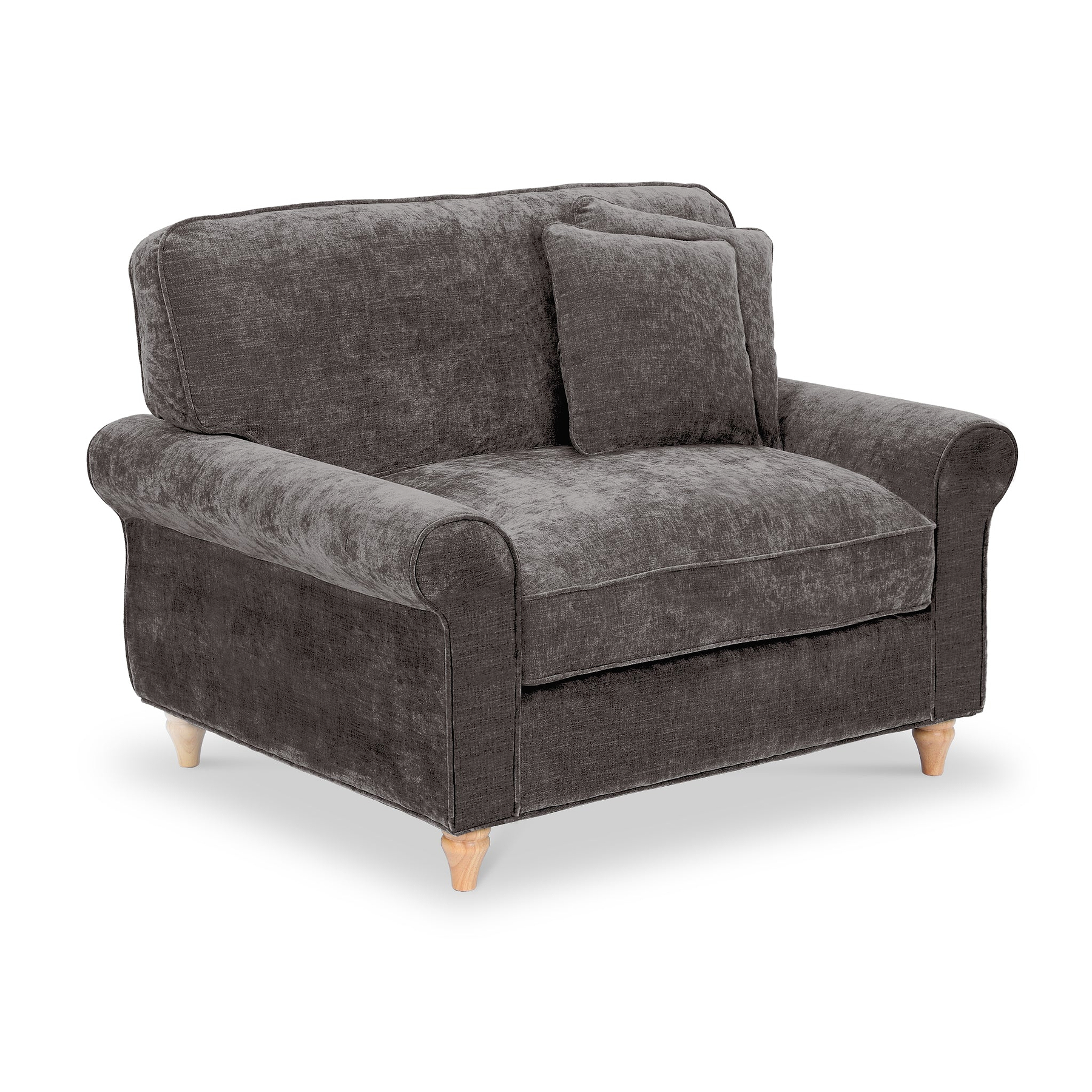 Archie Snuggle Chair Espresso from Roseland Furniture