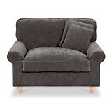 Archie Snuggle Chair Espresso from Roseland Furniture