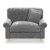 Archie Snuggle Chair Charcoal from Roseland Furniture