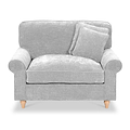Archie Snuggle Chair Ice from Roseland Furniture