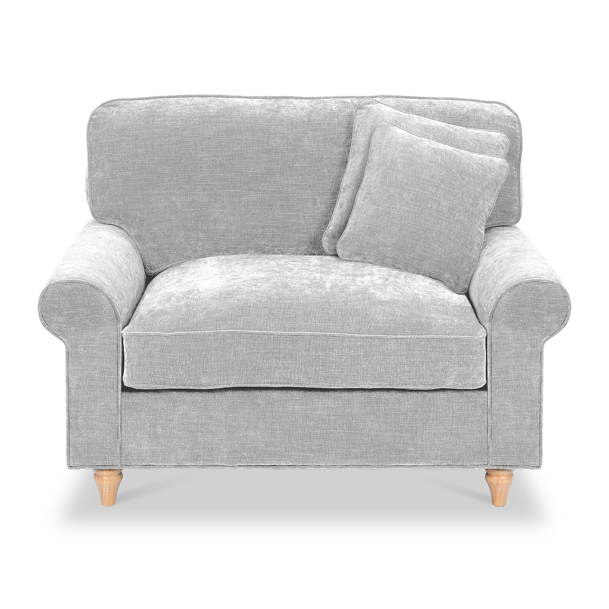 Archie Snuggle Chair Ice from Roseland Furniture
