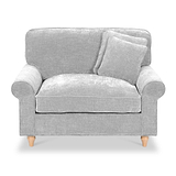 Archie Snuggle Chair Ice from Roseland Furniture