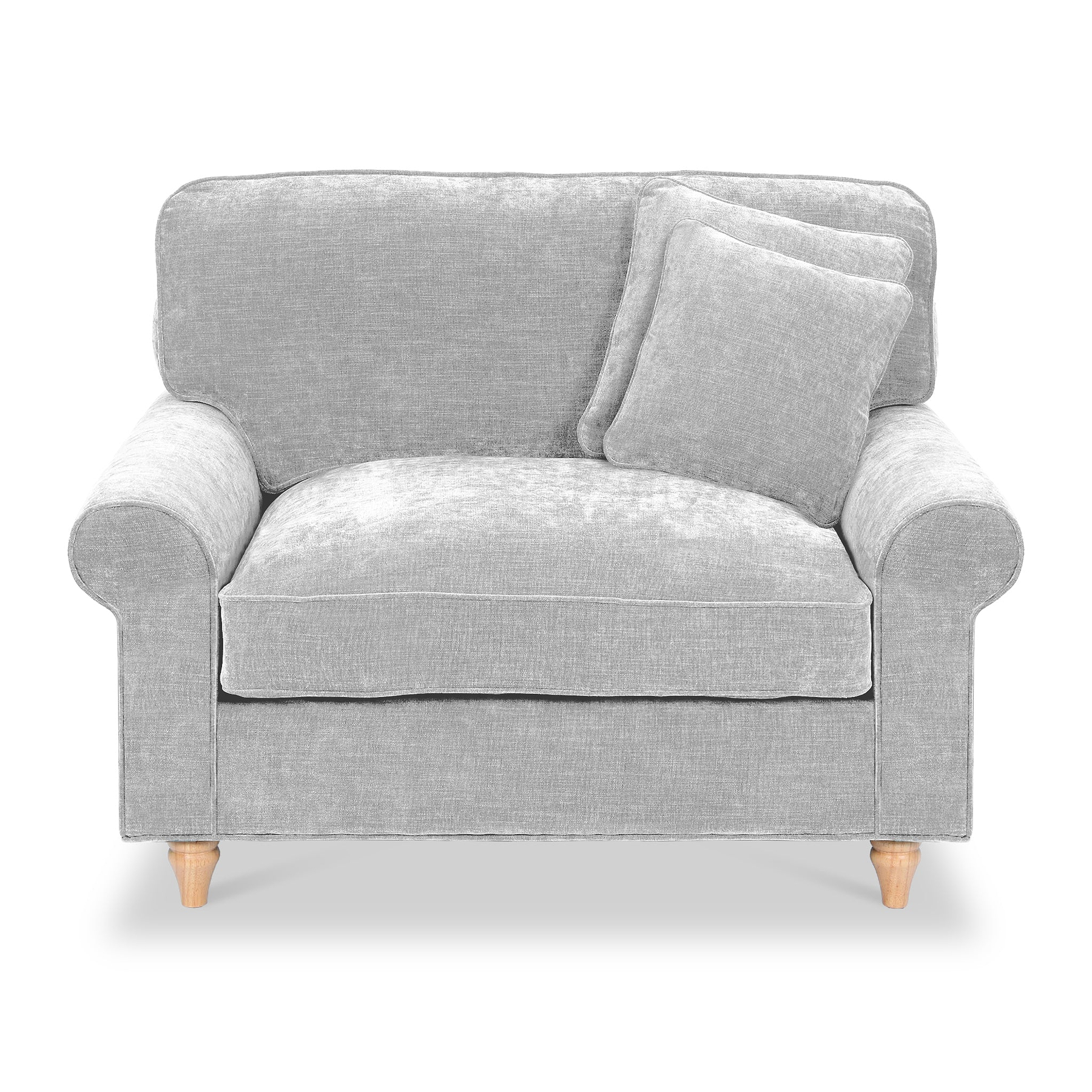 Archie Snuggle Chair Ice from Roseland Furniture