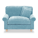 Archie Snuggle Chair Lagoon from Roseland Furniture