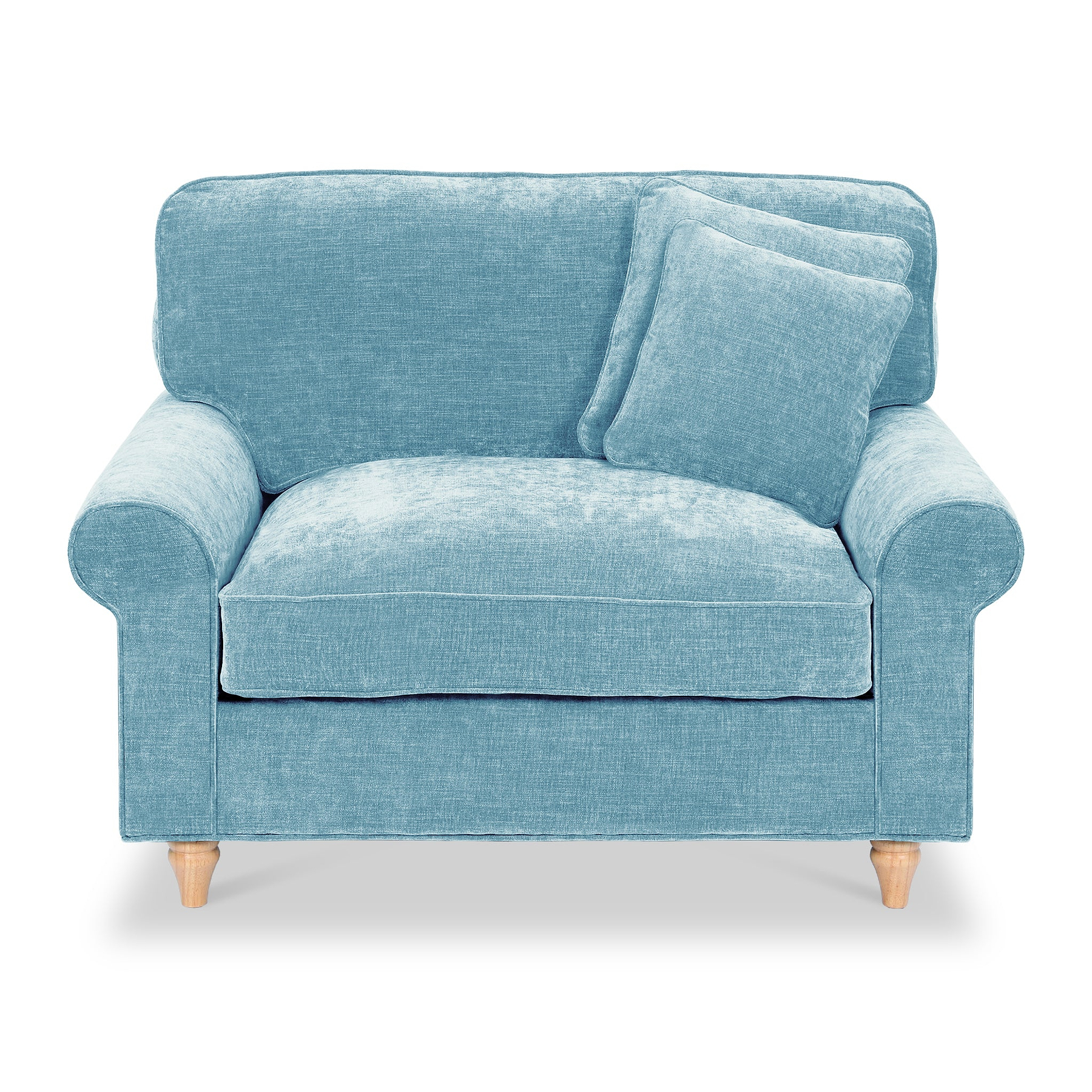 Archie Snuggle Chair Lagoon from Roseland Furniture