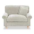 Archie Snuggle Chair Mink from Roseland Furniture