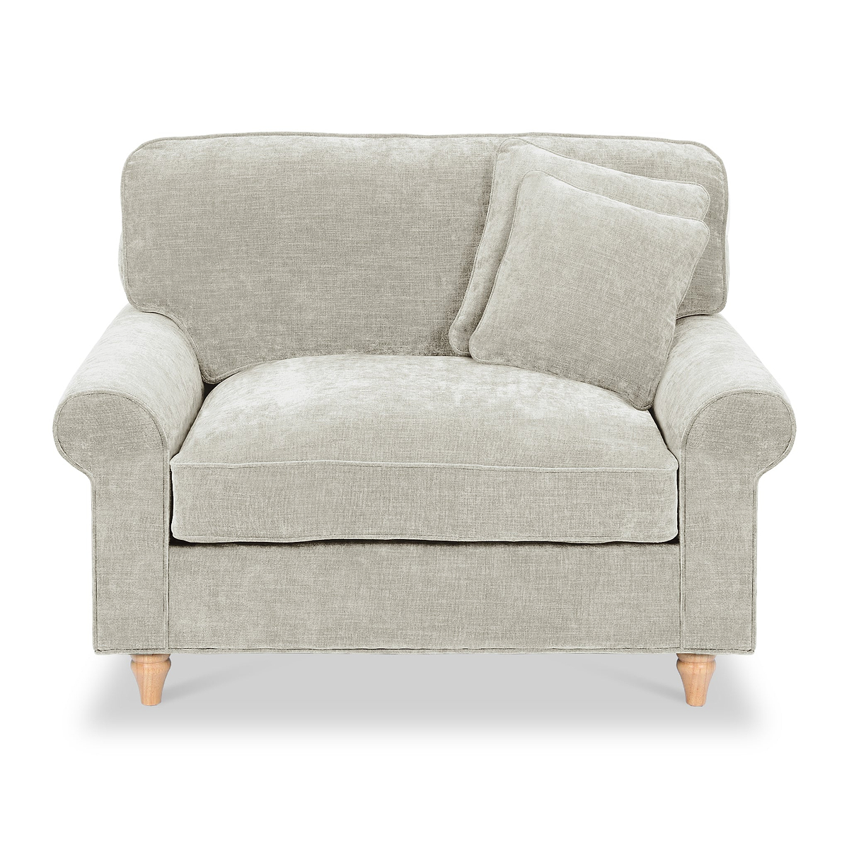 Archie Snuggle Chair Mink from Roseland Furniture