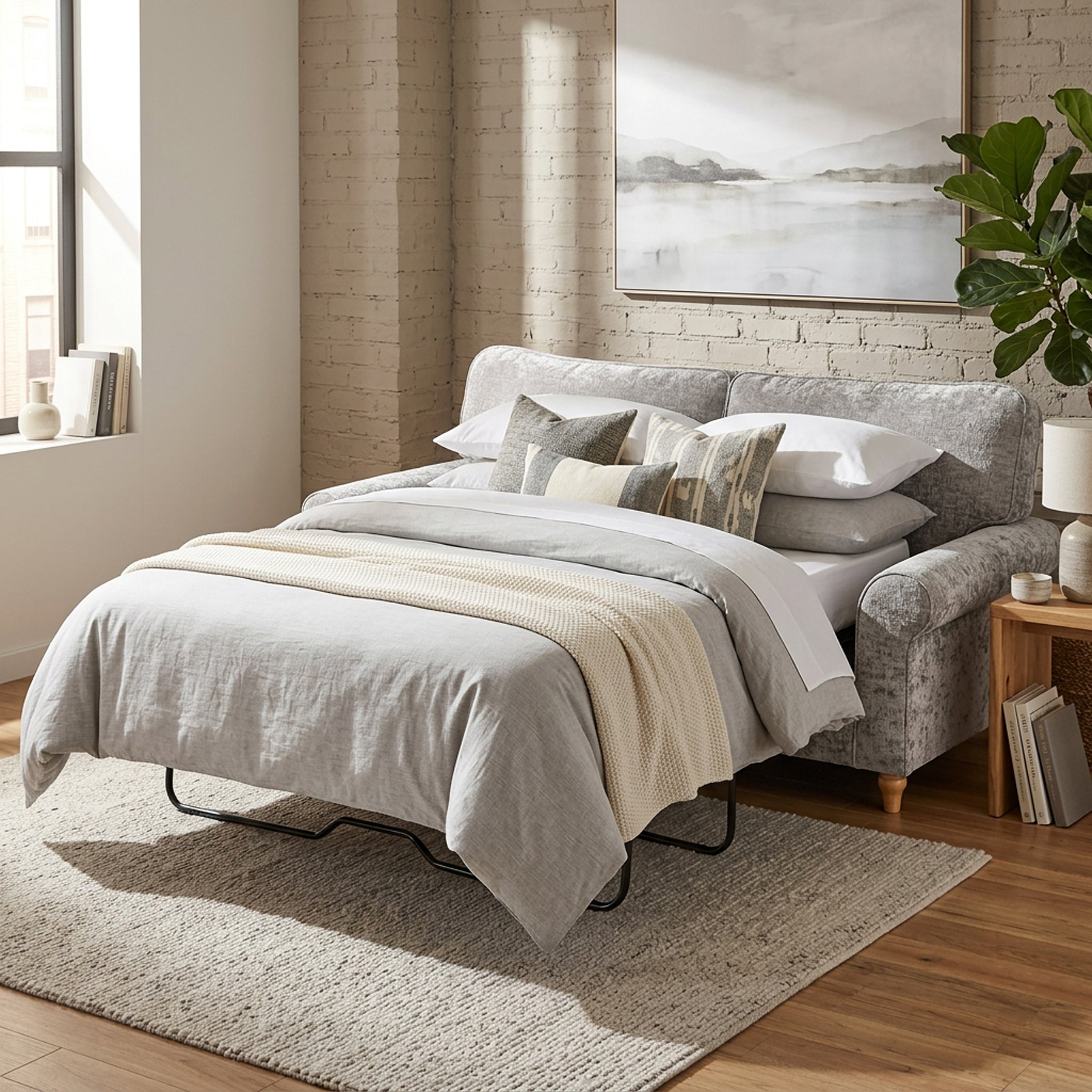 Archie Sofa Bed Ice from Roseland Furniture