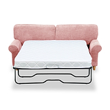 Archie Sofa Bed Blush from Roseland Furniture
