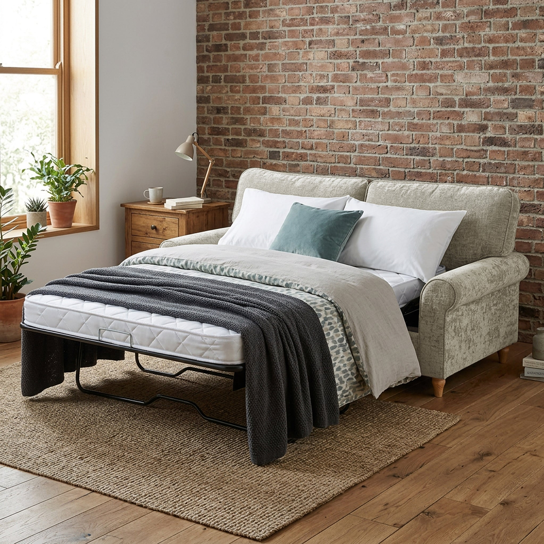 Archie Sofa Bed Mink from Roseland Furniture