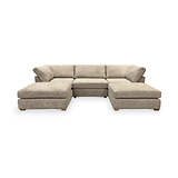 Rumi Stone U Shaped Sofa from Roseland Furniture