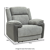 Marcell Power Recliner Armchair from Roseland Furniture