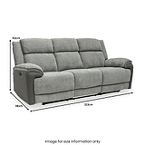 Marcell Power Recliner 3 Seater Sofa from Roseland Furniture