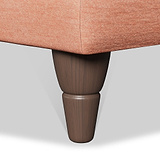 Bampton 2 Seater Sofa Salmon from Roseland Furniture