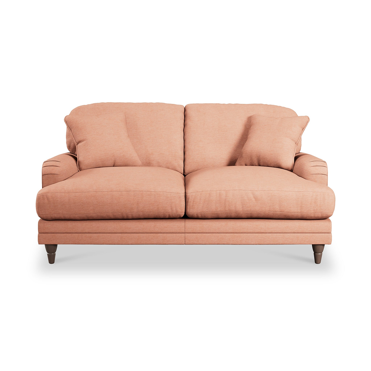 Bampton 2 Seater Sofa Salmon from Roseland Furniture