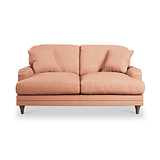 Bampton 2 Seater Sofa Salmon from Roseland Furniture