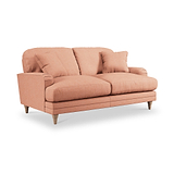 Bampton 2 Seater Sofa Salmon Oak Feet from Roseland Furniture