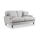 Bampton 2 Seater Sofa Silver from Roseland Furniture