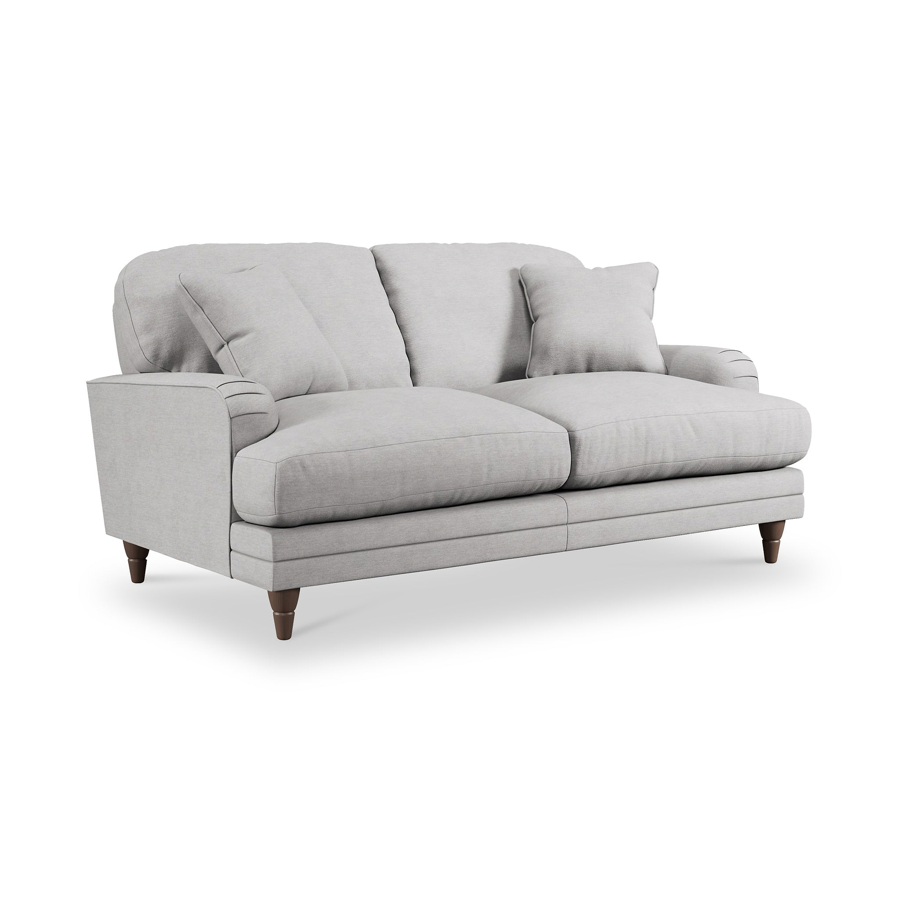 Bampton 2 Seater Sofa Silver from Roseland Furniture