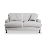 Bampton 2 Seater Sofa Silver from Roseland Furniture