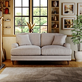 Bampton 2 Seater Sofa Silver from Roseland Furniture