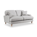 Bampton 2 Seater Sofa Silver Oak Feet from Roseland Furniture
