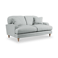 Bampton 2 Seater Sofa Sky Oak Feet from Roseland Furniture