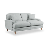 Bampton 2 Seater Sofa Sky Oak Feet from Roseland Furniture