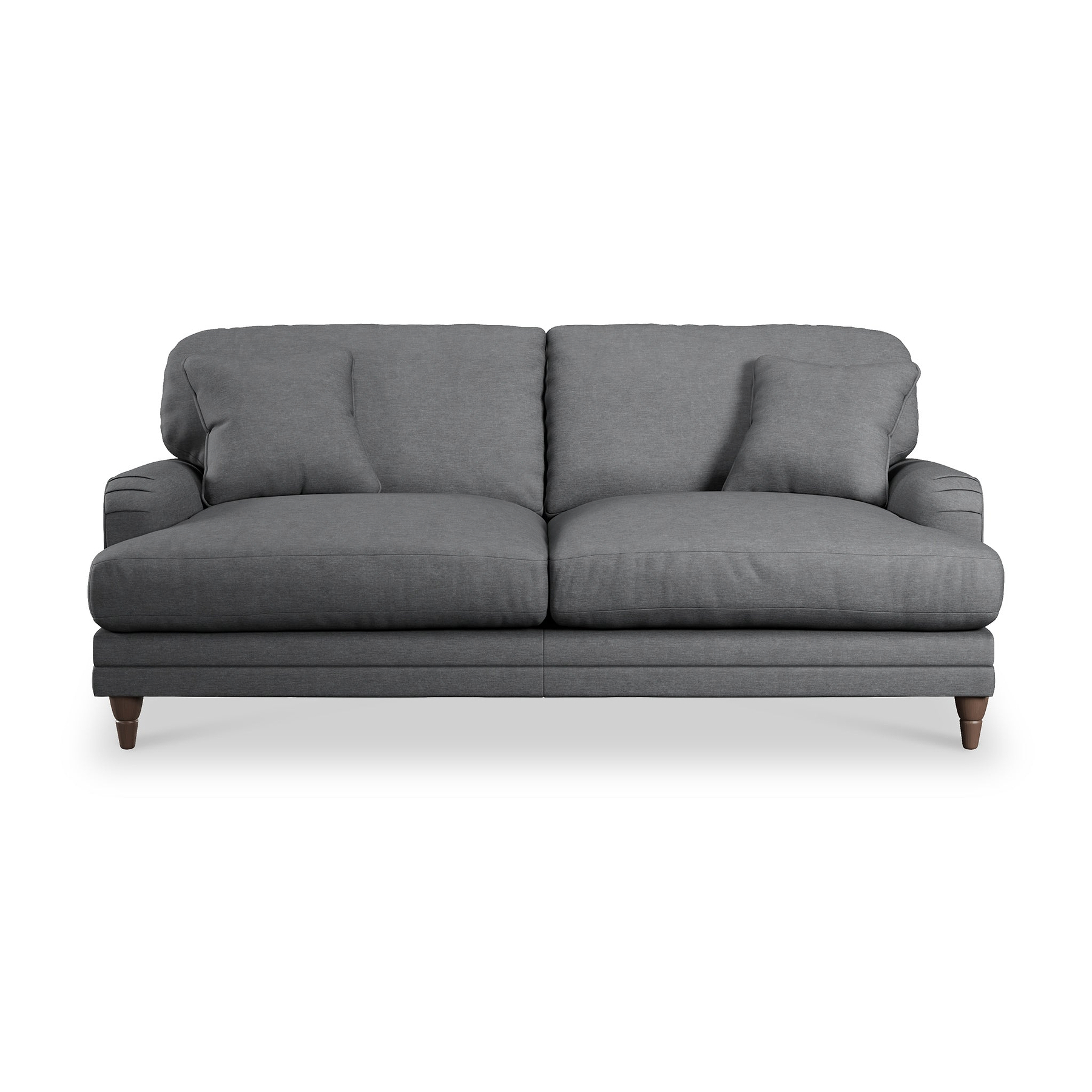 Bampton 3 Seater Sofa Charcoal from Roseland Furniture