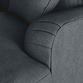 Bampton 3 Seater Sofa Granite Beech Feet from Roseland Furniture